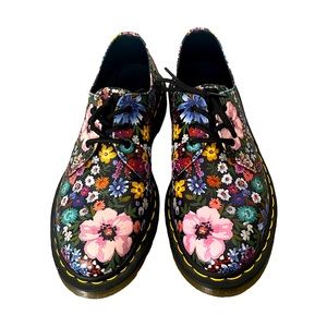 Brand new Doc Martens 1461 3 eye leather Oxford floral wanderlust